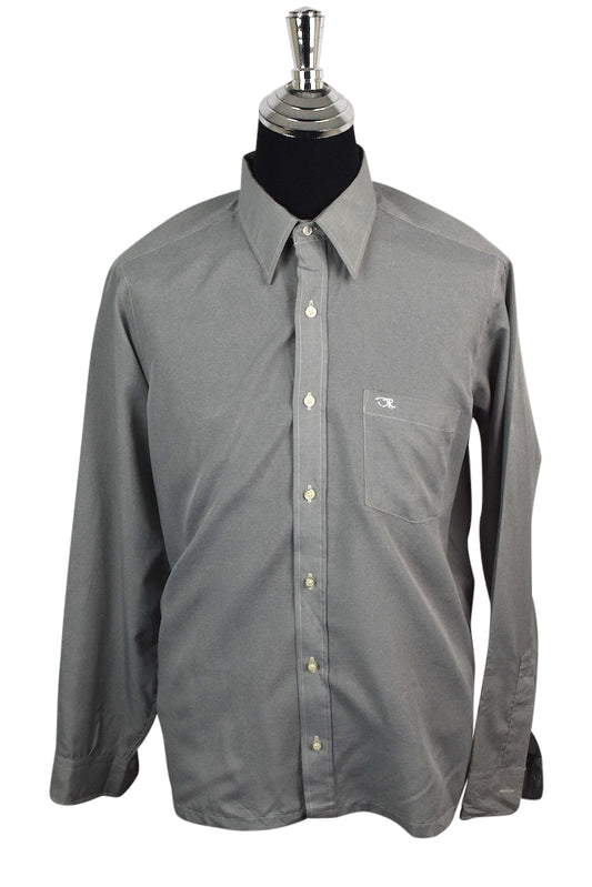 Grey Oscar Dela Renta Brand Shirt