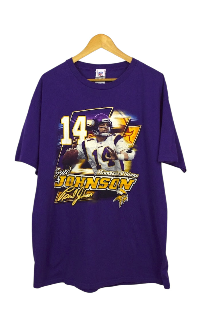 00s Brad Johnson Minnesota Vikings NFL T-shirt