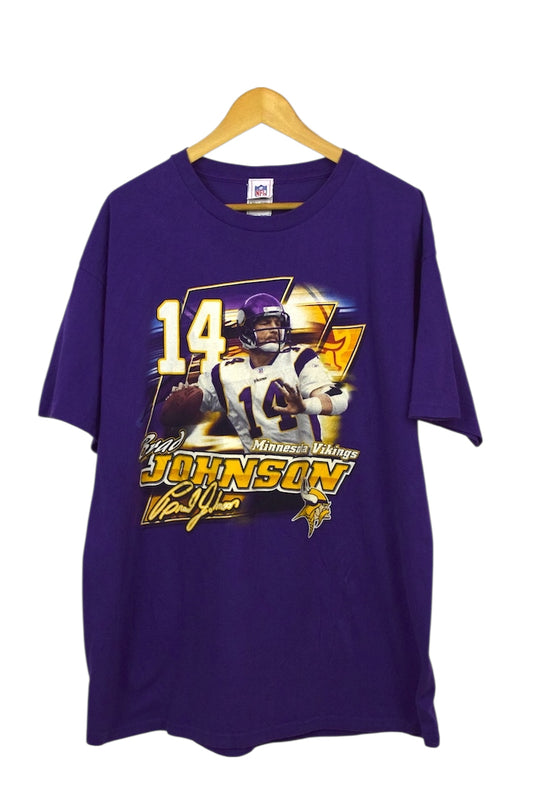 00s Brad Johnson Minnesota Vikings NFL T-shirt