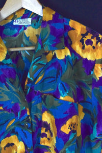 Cristin Stevens Brand Floral Print Blouse