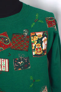 80s/90s Christmas Present Sweatshirt