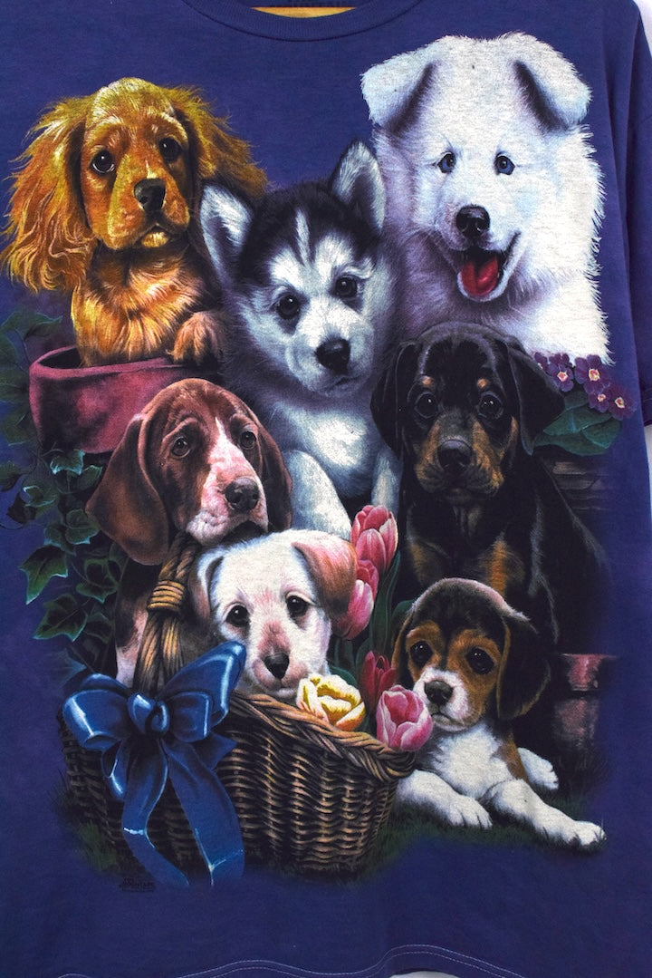 2004 Basket Full of Dogs T-Shirt