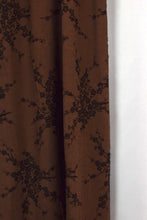Load image into Gallery viewer, Brown Floral Print Skirt
