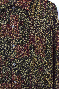 Reworked Floral Print Blouse