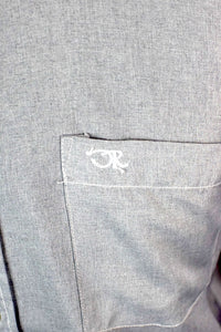 Grey Oscar Dela Renta Brand Shirt