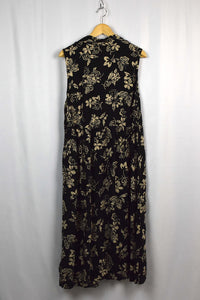 90s Floral Print Dress