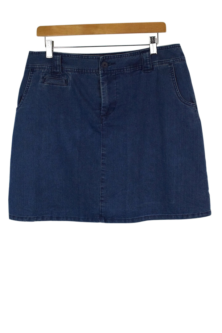 Denim Mini Skirt