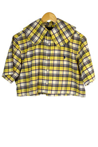 Reworked Ralph Lauren Brand Crop Top