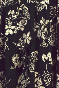 90s Floral Print Dress