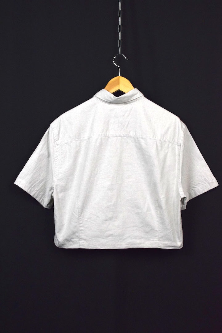 Reworked Ralph Lauren Brand Crop Top