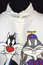 Load image into Gallery viewer, 1994 Bugs Bunny Sylvester Print Sweatshirt
