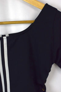 Reworked Adidas Brand Crop Top
