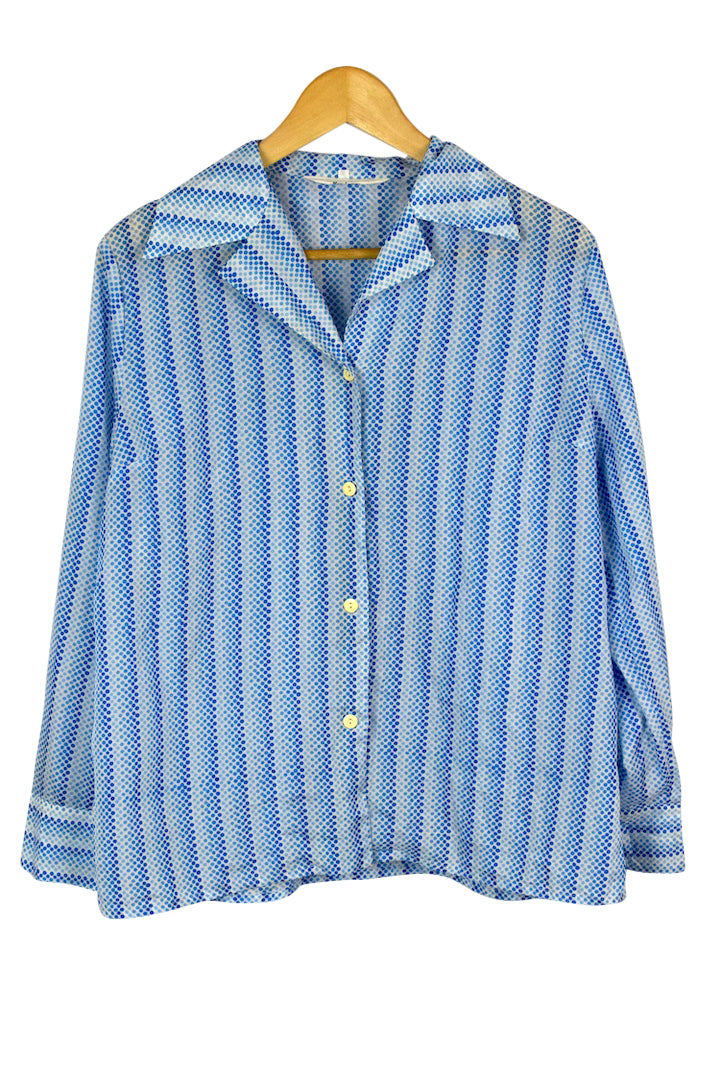 Polka Dot Print Blouse