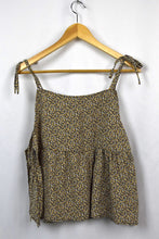 Load image into Gallery viewer, Reworked Floral Baby Doll Top
