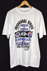 1993 Colorado Rockies Vs Montreal Expos MLB T-shirt