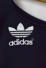 Load image into Gallery viewer, Reworked Adidas Brand Crop Top
