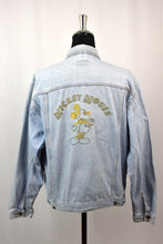 Load image into Gallery viewer, Mickey Mouse Denim Jacket
