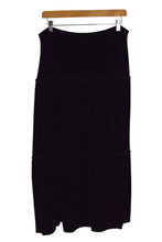 Load image into Gallery viewer, Black Velvet Skirt
