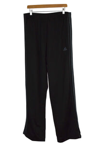 Black Adidas Brand Track Pants