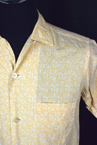 Abstract Circle Print Shirt