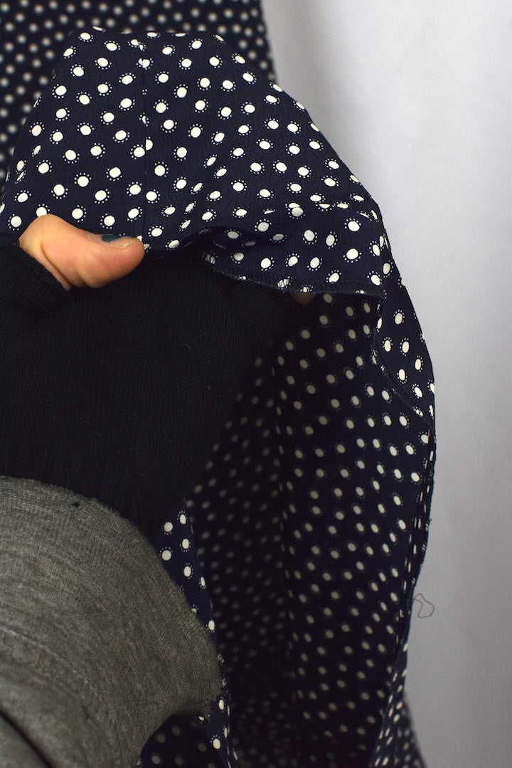 Reworked Polka Dot Style Dress