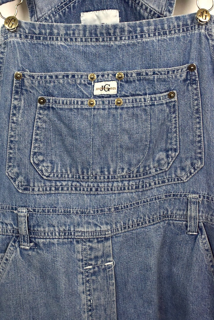 Short Denim Overalls