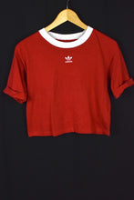 Load image into Gallery viewer, Adidas Brand Cropped T-shirt
