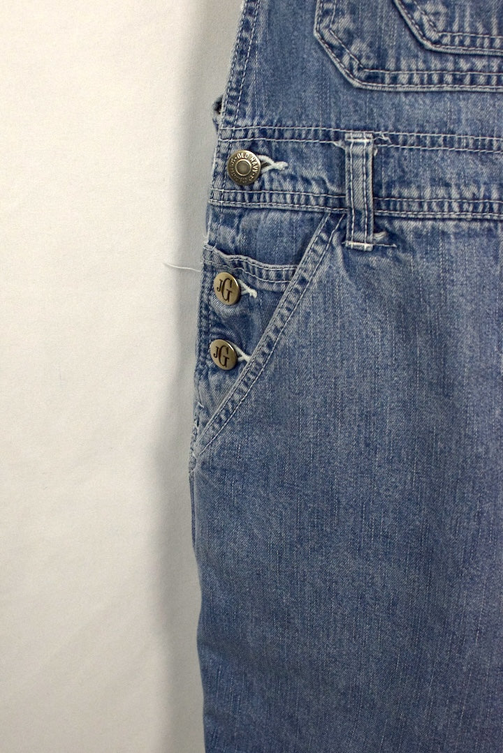 Short Denim Overalls