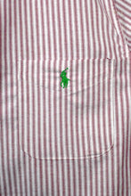 Load image into Gallery viewer, Reworked Cropped Ralph Lauren Brand Top
