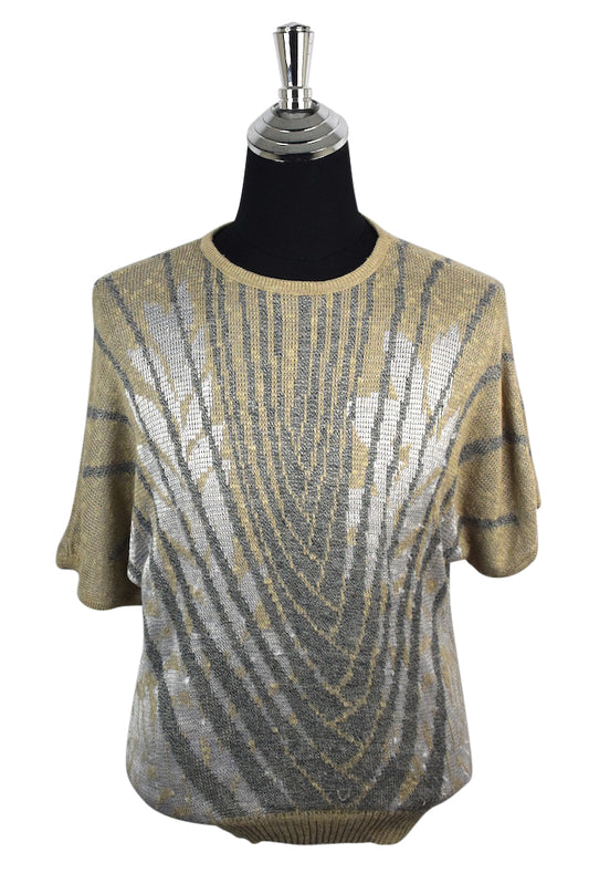 Short Sleeve Knitted Jumper
