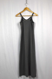 Grey and White Dress