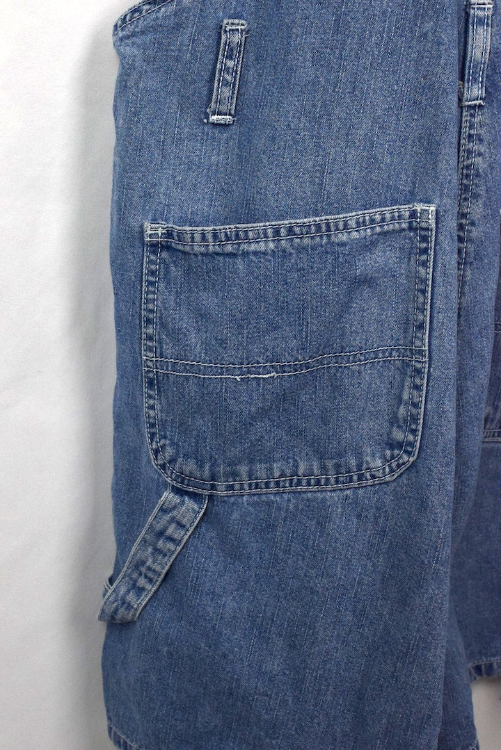 Short Denim Overalls