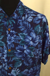 Blue Standard Brand Hawaiian Shirt