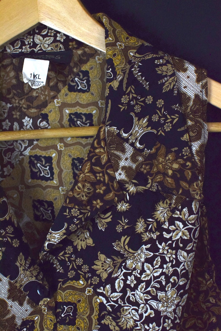 80s/90s Briggs Brand Blouse