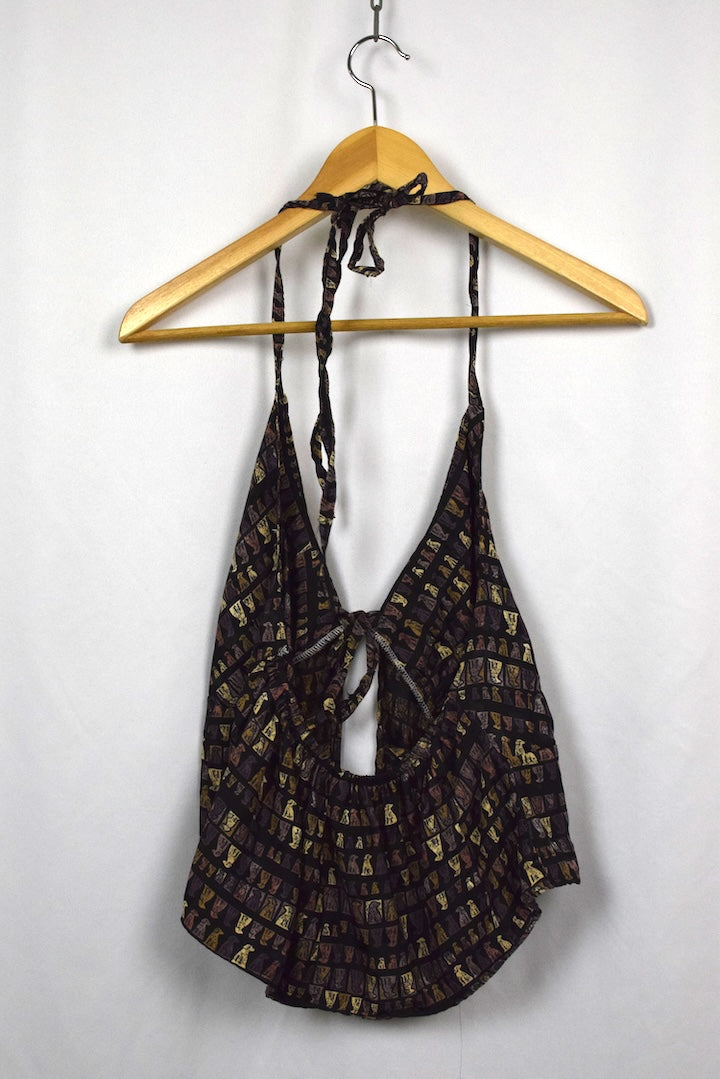 Reworked Halterneck Top