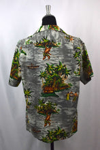Load image into Gallery viewer, Vintage Tropical Island Print Hawaiian Shirt
