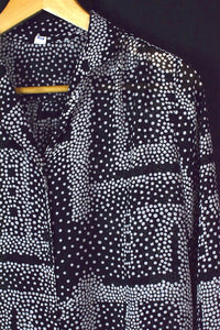 Polka Dot Print Blouse