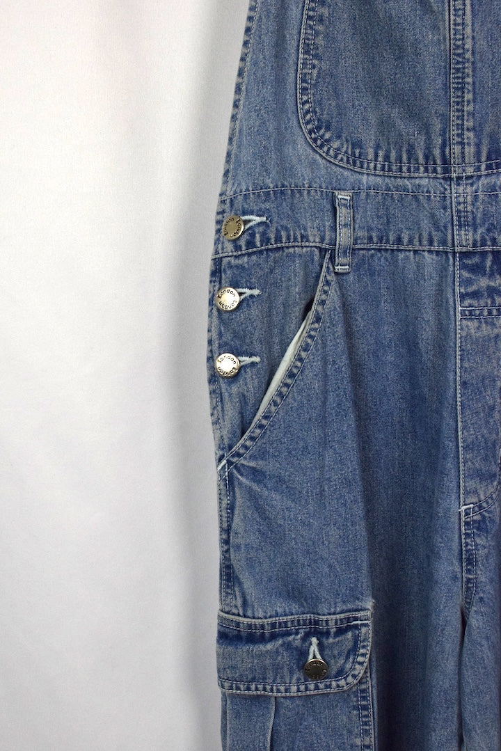 Long Denim Overalls