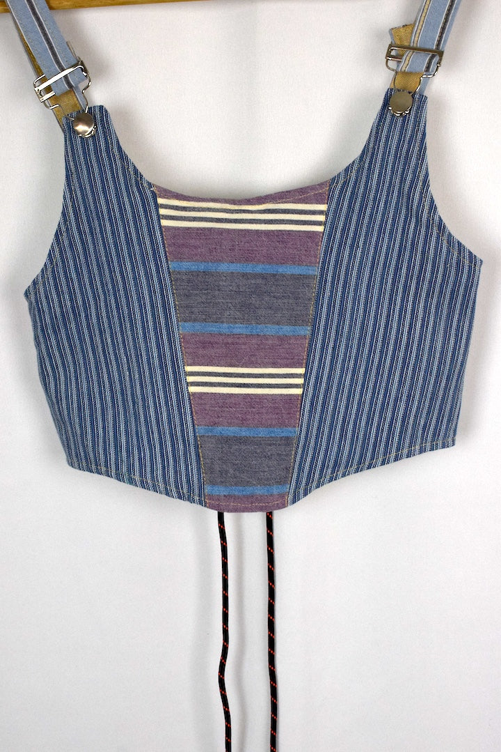 Reworked Corset Style Top