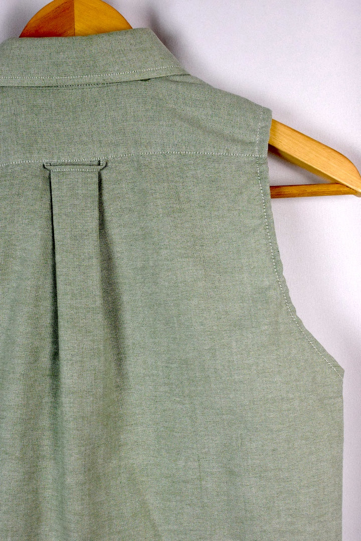 Reworked Cropped Ralph Lauren Brand Top