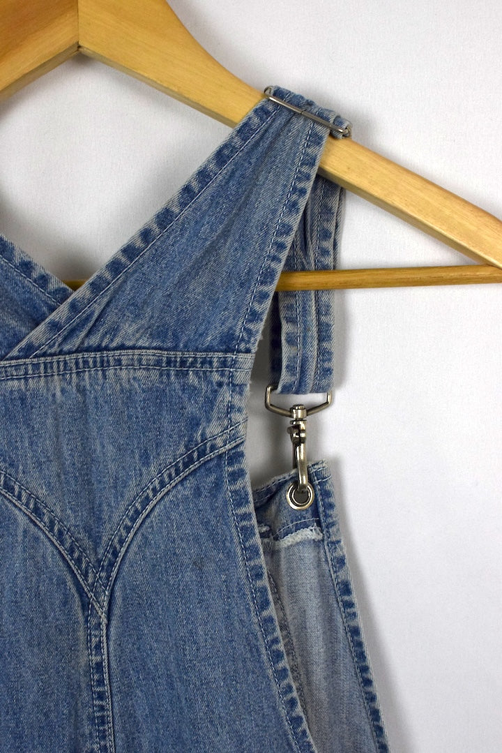 Long Denim Overalls