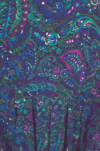 80s Paisley Print Dress