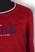 Load image into Gallery viewer, Fleeced Coca-Cola Sweatshirt
