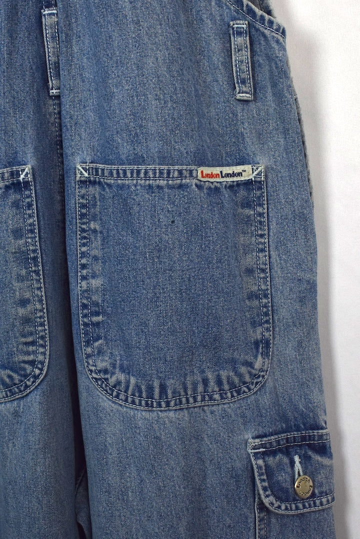 Long Denim Overalls