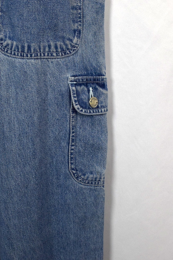 Long Denim Overalls