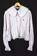 Load image into Gallery viewer, Reworked Cropped Ralph Lauren Brand Top
