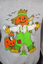Load image into Gallery viewer, 80s/90s Pumpkin Scarecrow Sweatshirt
