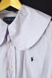 Reworked Cropped Ralph Lauren Brand Top