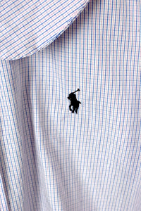 Reworked Cropped Ralph Lauren Brand Top