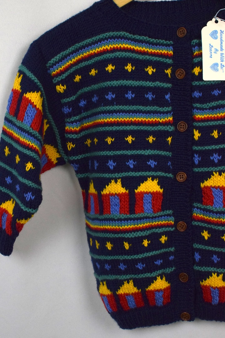 Hand-Knitted Children's Cardigan